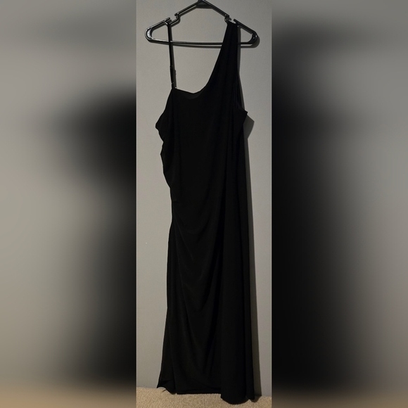 The Drop Women's Lupita Draped One-Shoulder Maxi Dress #706 - Picture 4 of 11